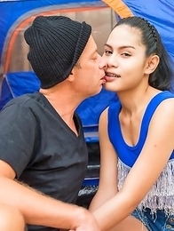 Hobo Fucking a Beautiful Ladyboy!