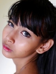 18yo Thai ladyboy Bay getting ready for her date to suck a tourist's cock