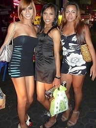 Candid mixed photos of real Ladyboy girlfriends