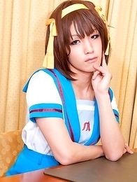 Kanato is a TV celebrity newhalf who loves cosplay and loves to fuck!
