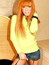 Teenage shemale superstar Reina from Osaka is a just-turned