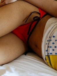 19yo innocent looking Thai ladyboy Fern gets ass fucked by BWC