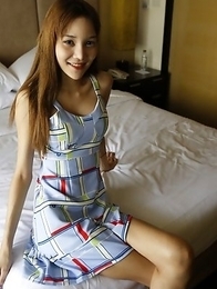 19 year old petite Thai ladyboy sucks off white tourist cock
